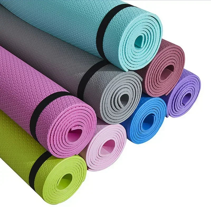 6MM Thick Yoga Mat Anti-Skid Sports Fitness Mat
