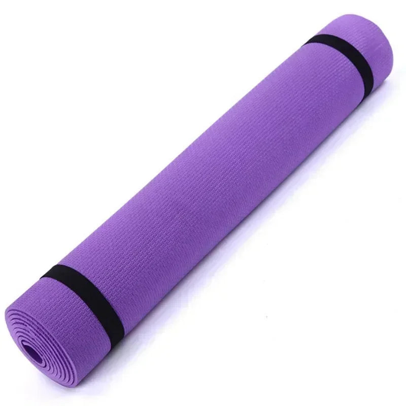 6MM Thick Yoga Mat Anti-Skid Sports Fitness Mat