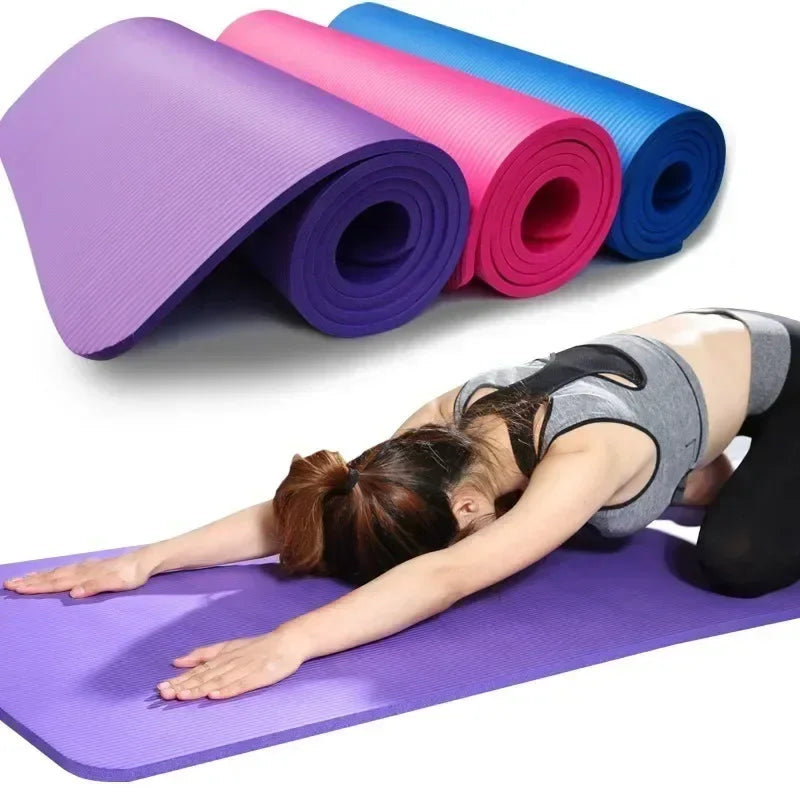 6MM Thick Yoga Mat Anti-Skid Sports Fitness Mat
